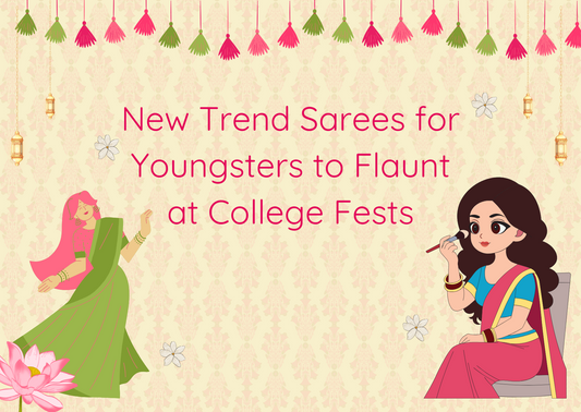 New Trend Sarees for Youngsters at College Fests | Cultural Styles