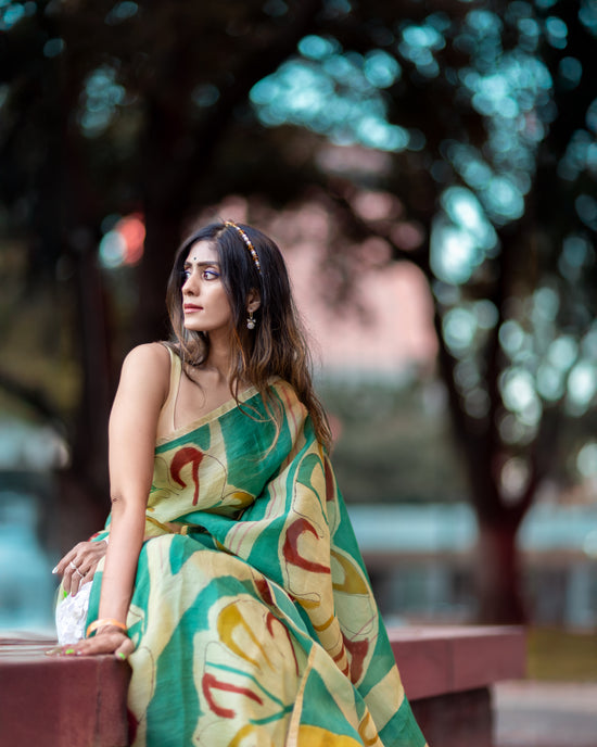 Buy handpainted kalamkari sarees online

