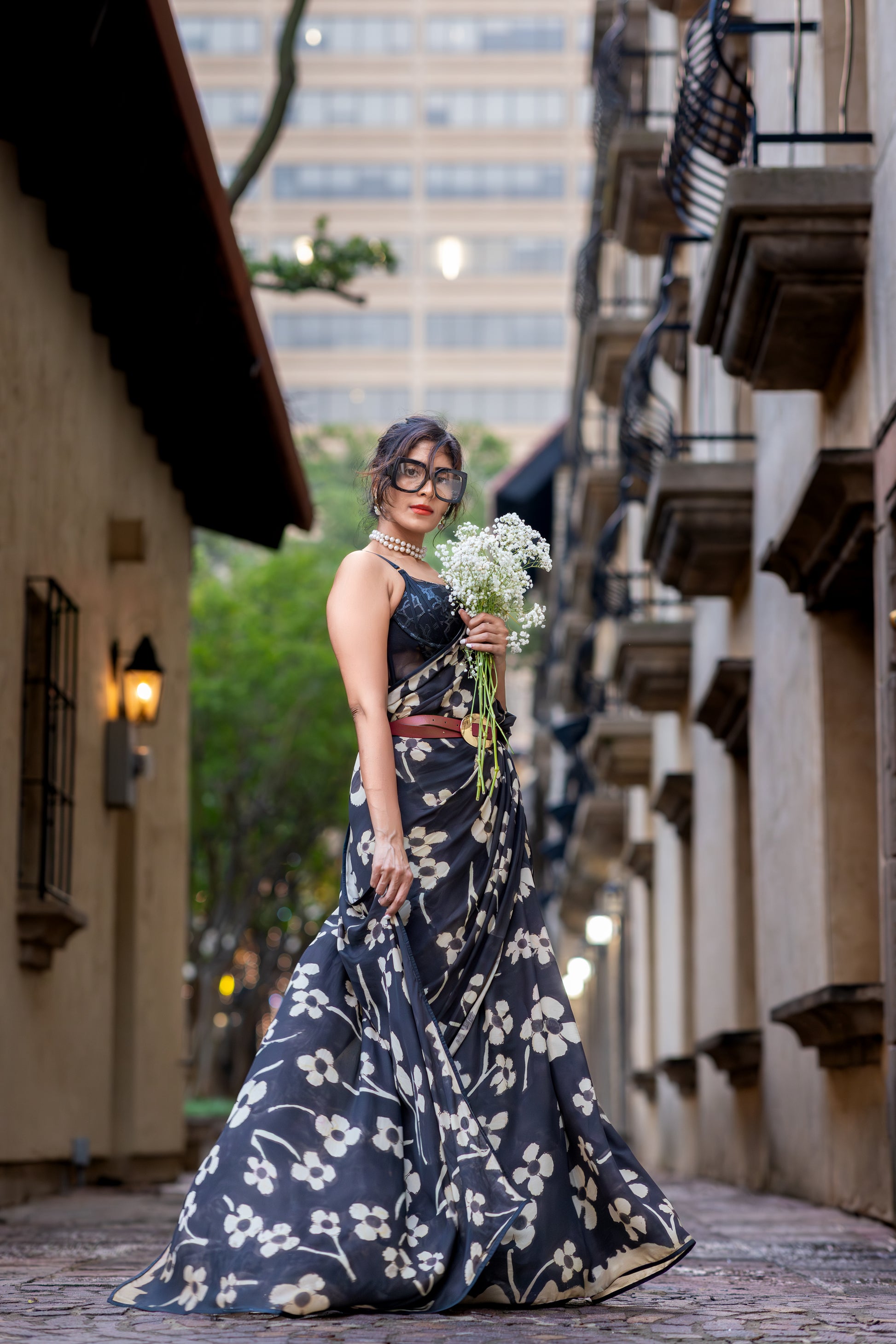 Mallika — Hand Painted Kalamkari Saree | Spring/Summer ’26
