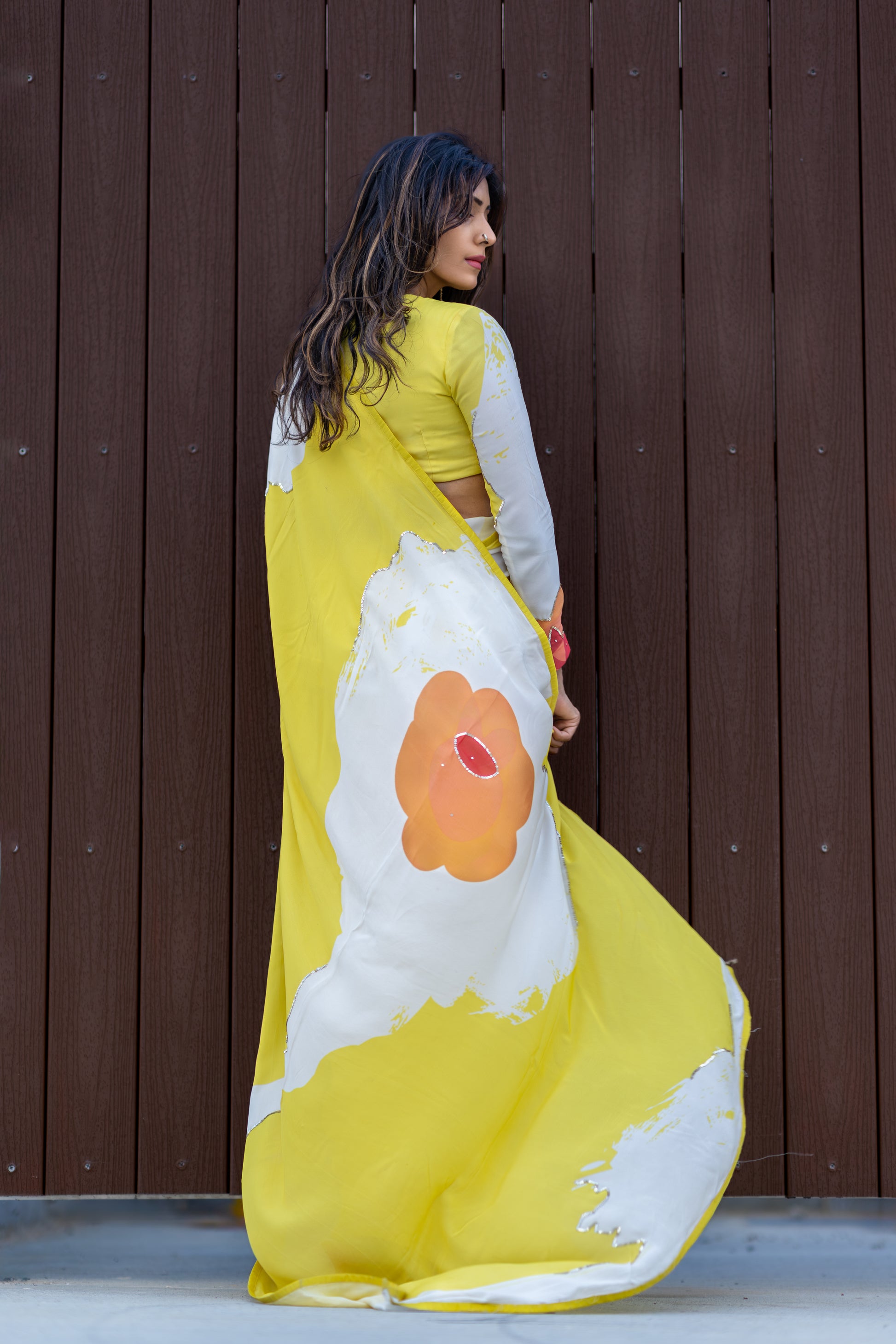 Shop Indian Lake fashion Designers saree online